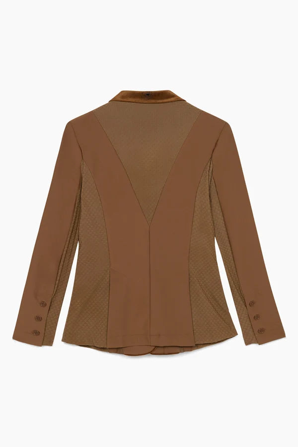 Classica Mesh Piped Show Coat – Matcha – Hannah Childs Lifestyle