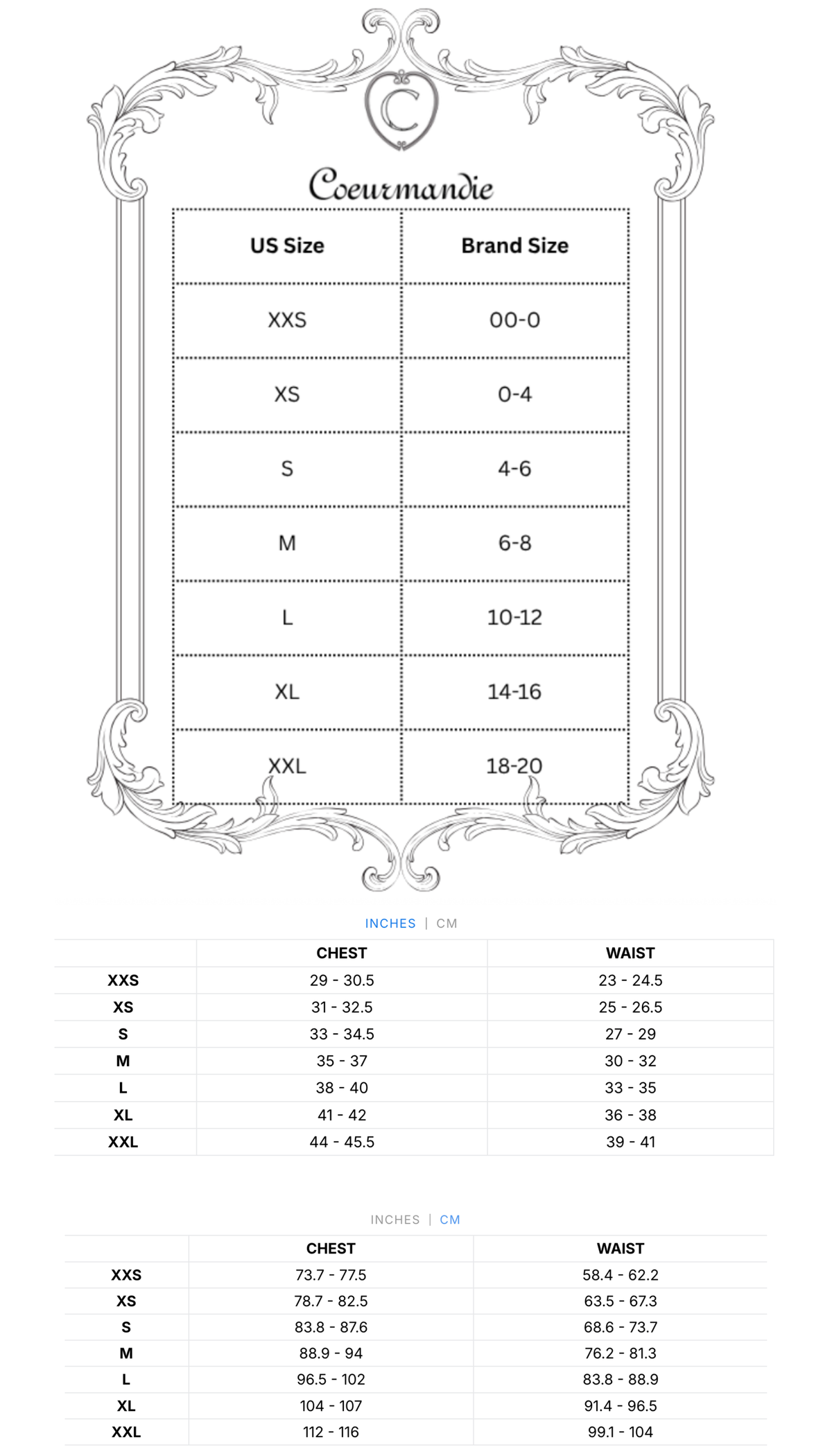 Size guide