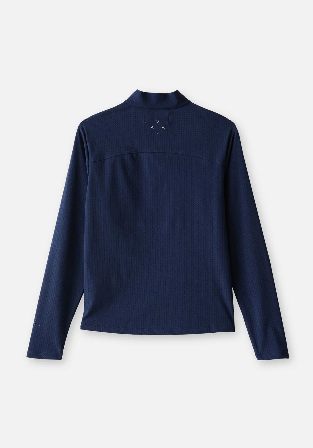 Navy | Elsa Mesh Long Sleeve Zip – VALA