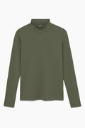 Farrah Star Turtleneck Training Top – Pitch Black – Hannah Childs Lifestyle