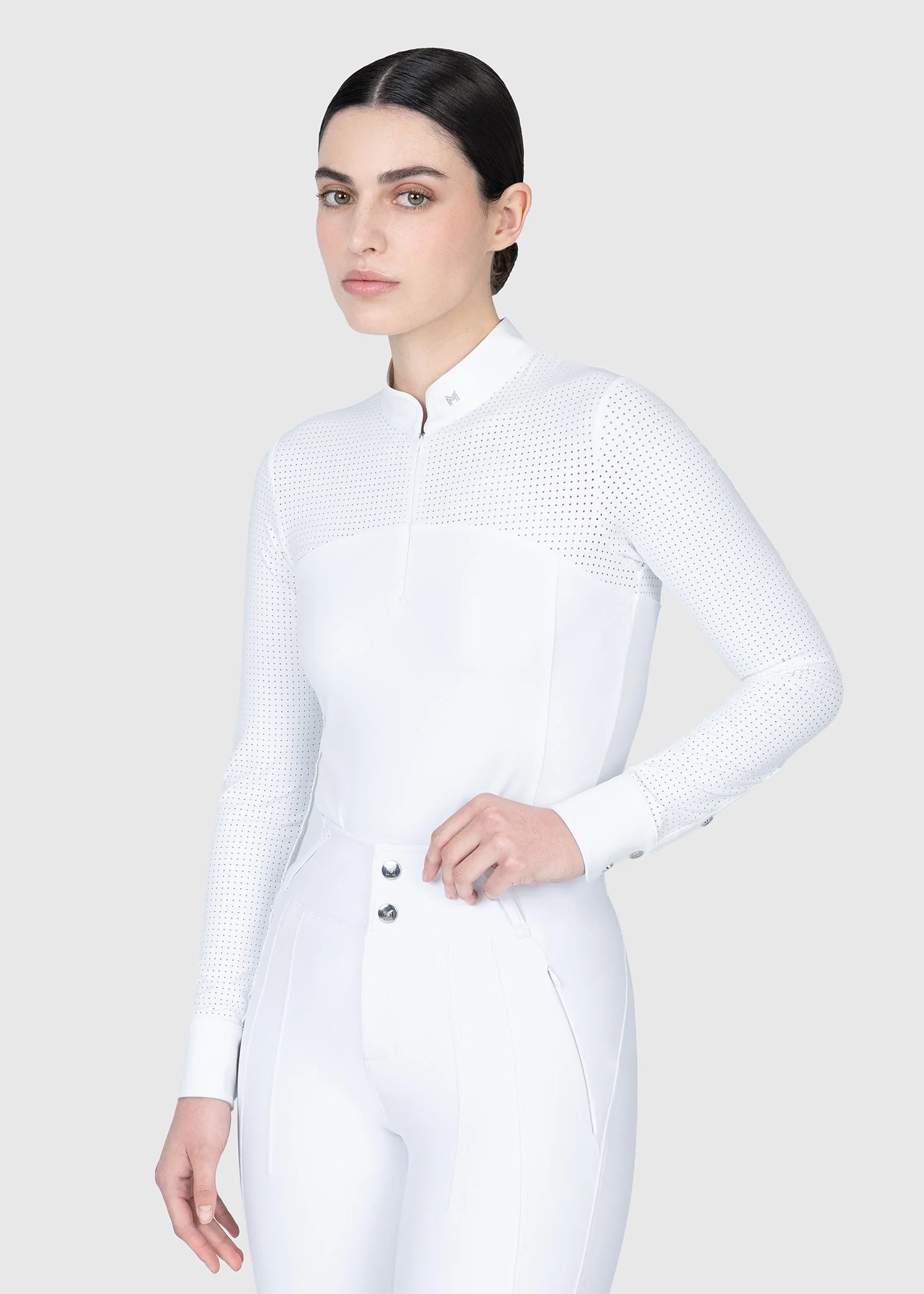 Grace Long Sleeve Show Shirt – MAXIMILIAN Equestrian