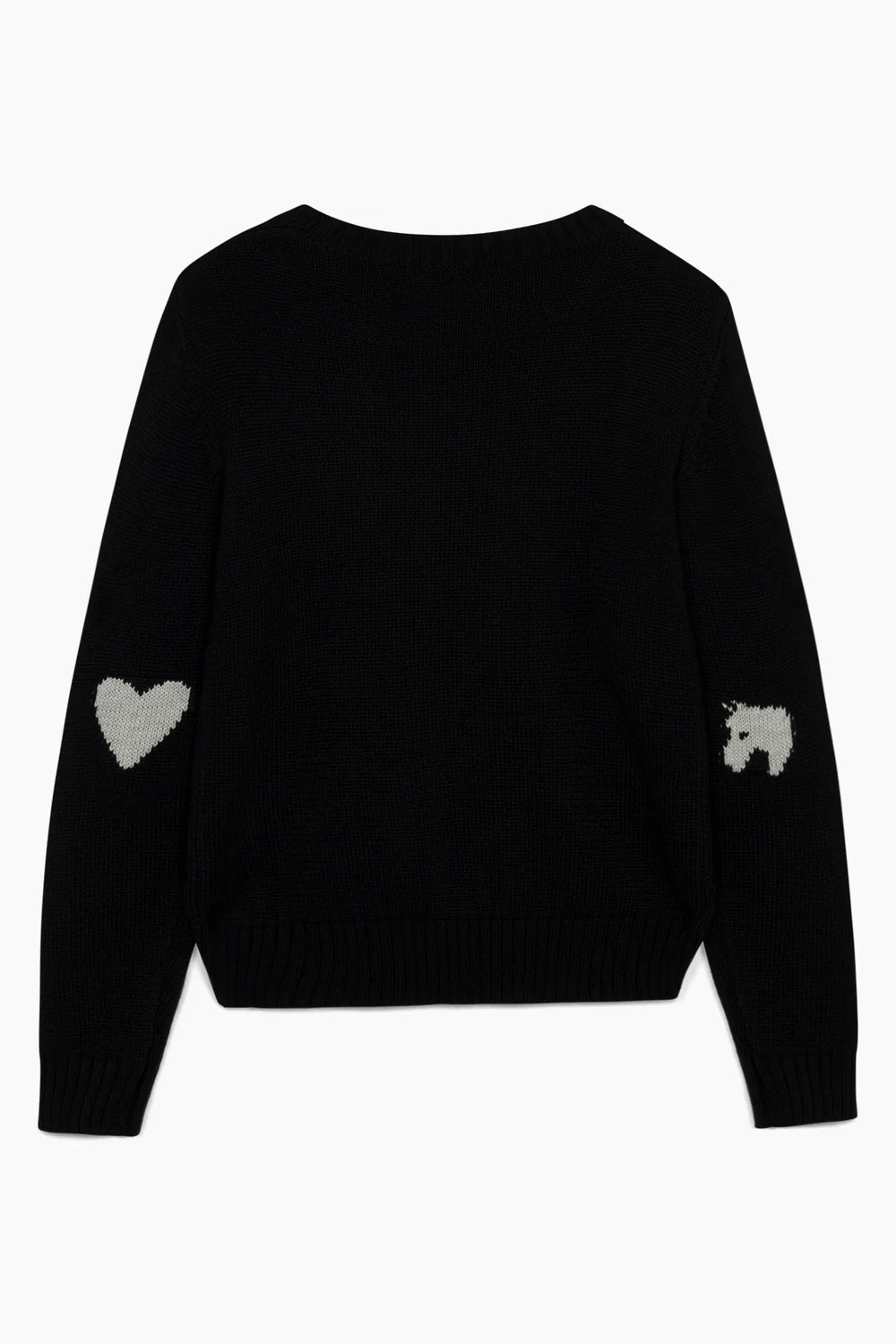 Pitch Black | Harry Heart Horse Crew Neck Sweater – Hannah Childs Lifestyle