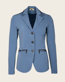 Mid Blue | Espoir Ladies Inspire Coolmax Show Jacket, show jacket front view, flat product shot
