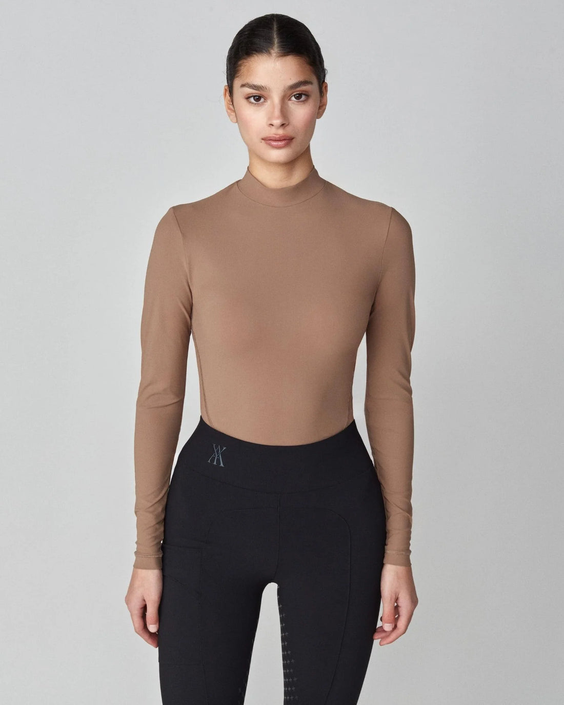 Camel | Lightweight Long Sleeve, front view on model