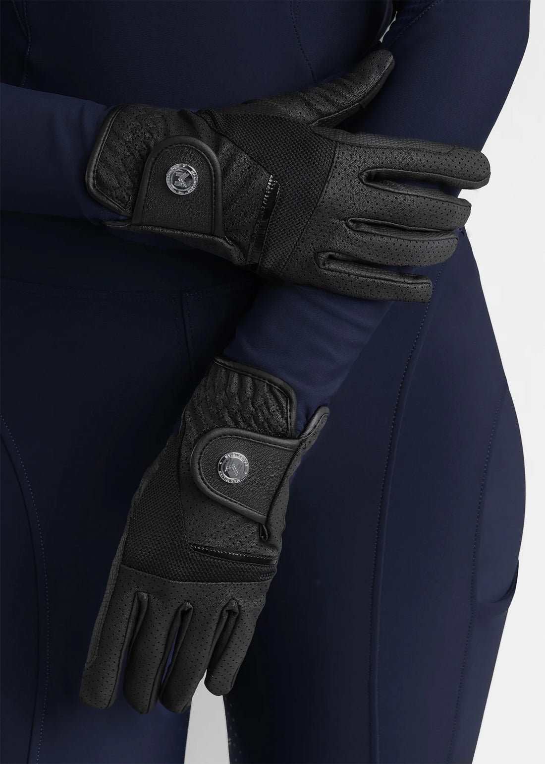 Black | Max Riding Gloves – MAXIMILIAN Equestrian
