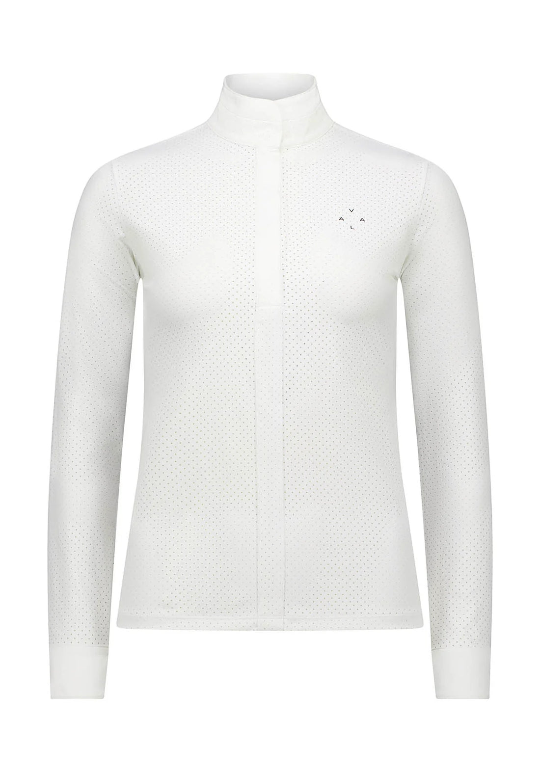 White | Mesh Show Shirt Long Sleeve – VALA
