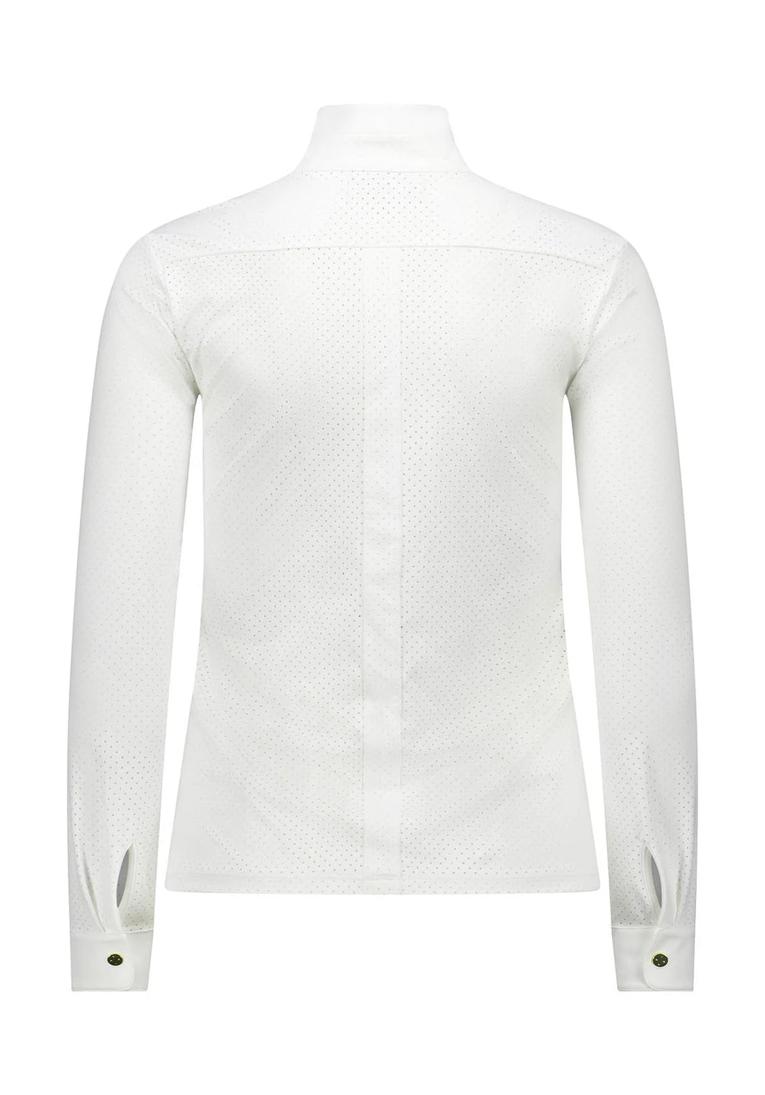 White | Mesh Show Shirt Long Sleeve – VALA