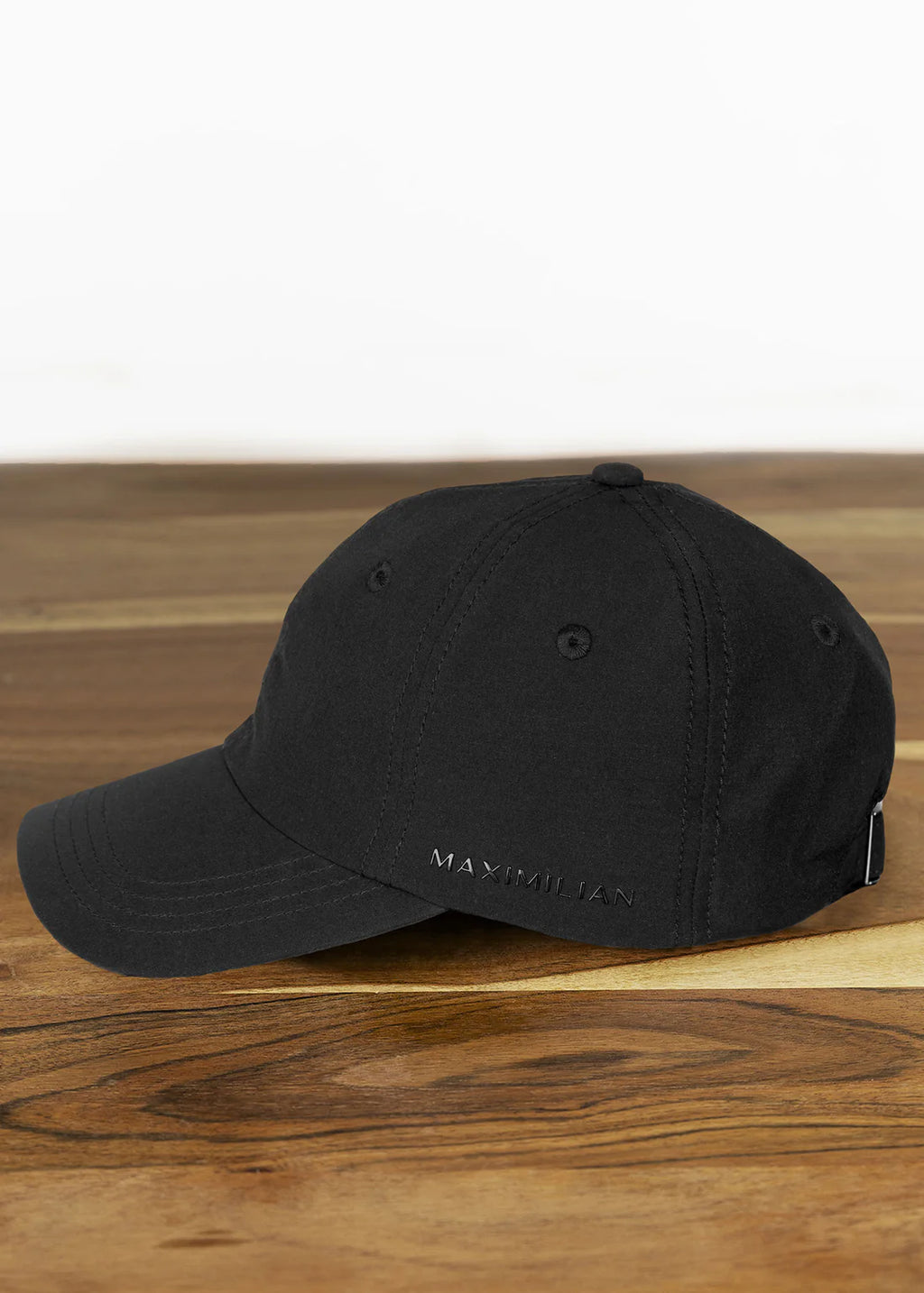 Black | Ray Cap – MAXIMILIAN Equestrian, baseball cap, back view
