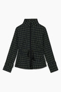 Rowan Windbreaker – Dark Hunter Plaid – Hannah Childs Lifestyle