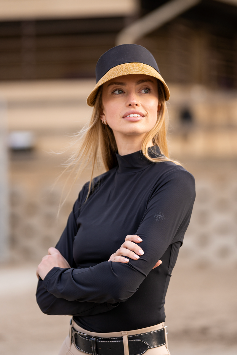 Farrah Star Turtleneck Training Top – Hannah Childs Lifestyle