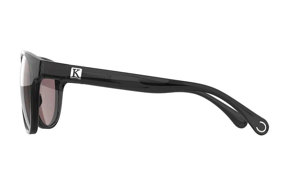 Midnight | The Lexington, sunglasses with black frames, side view