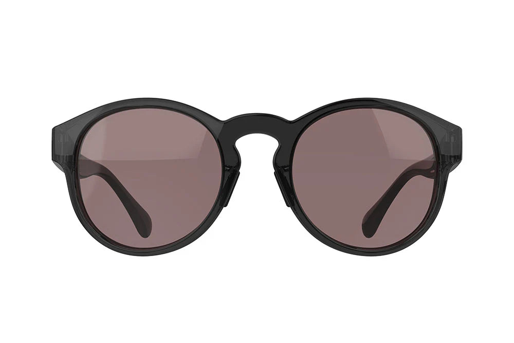 Midnight | The Wellington, sunglasses with black frames, front view