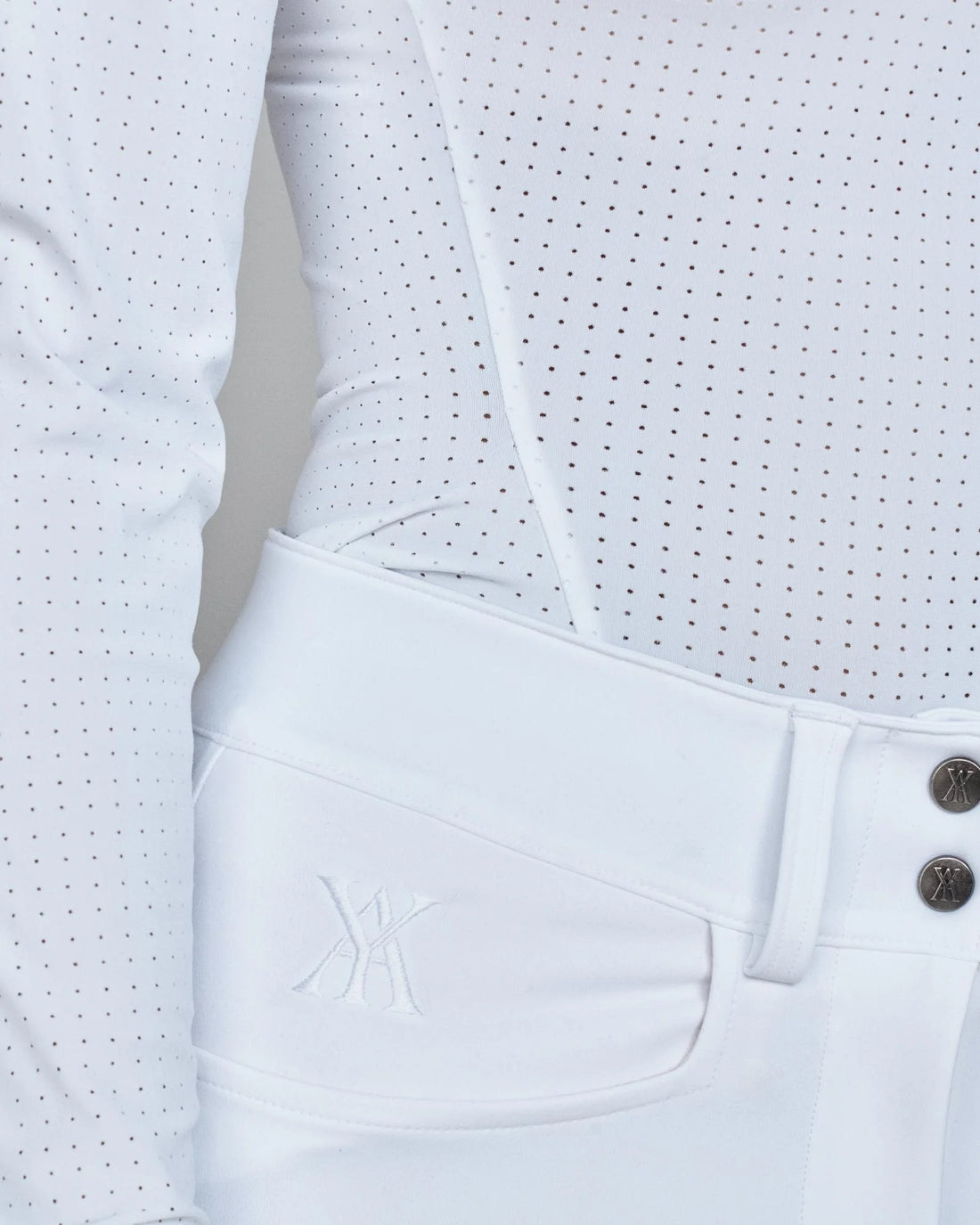 White | Timeless Show Shirt Mesh