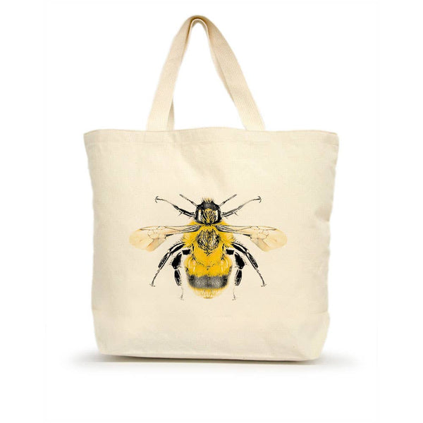 Beige | Large Canvas Tote – Eric & Christopher