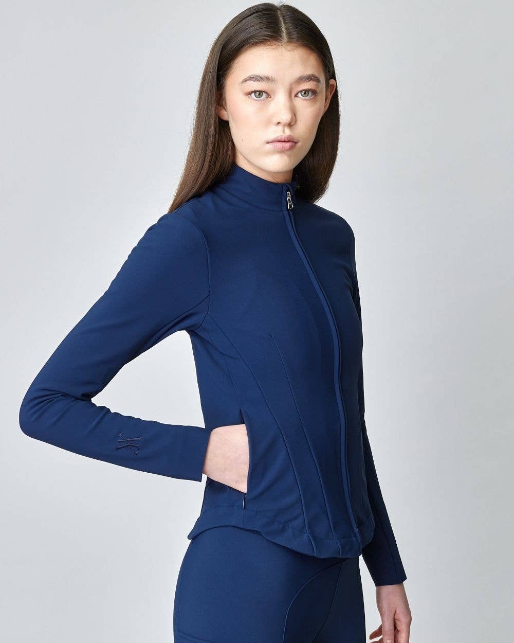 Signature Riding Jacket Navy in Navy