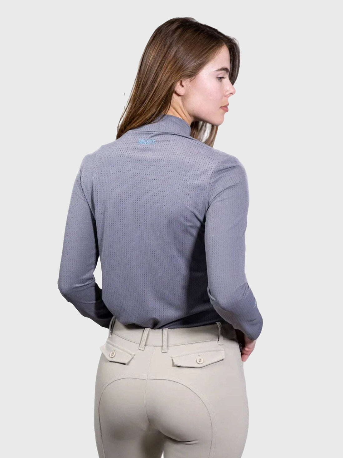 Alesia Mock Neck Shirt