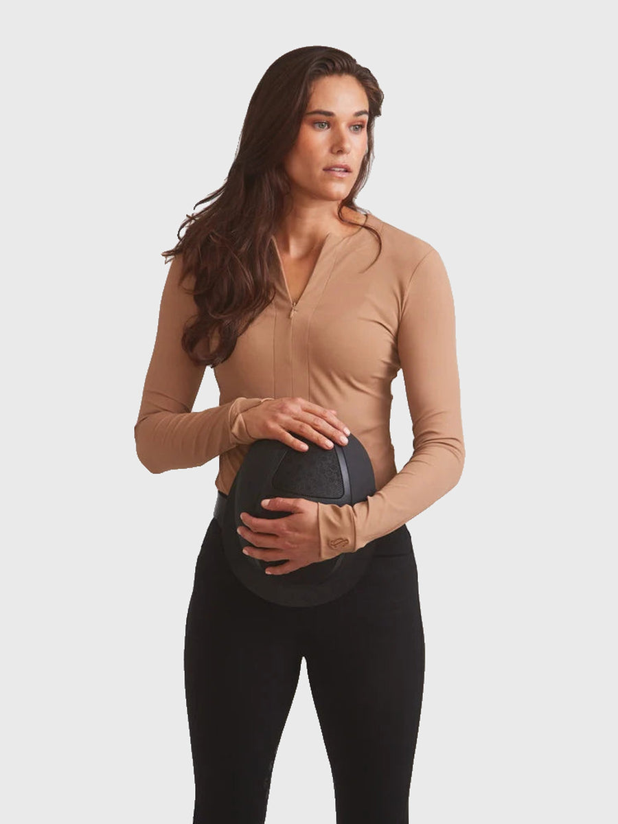 Carol Performance Crewneck Riding Top