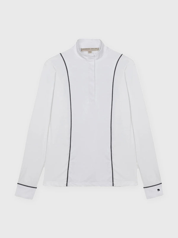 Constance Heart Horse Long Sleeve Show Shirt