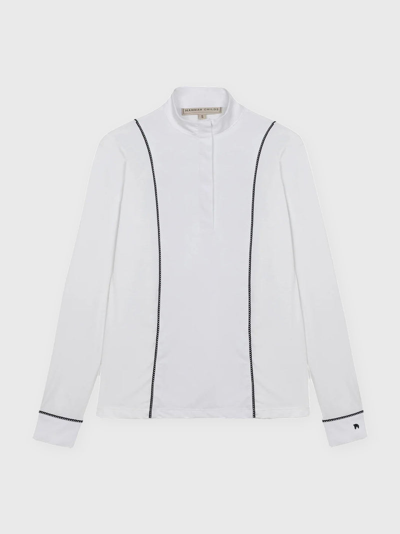 Constance Heart Horse Long Sleeve Show Shirt