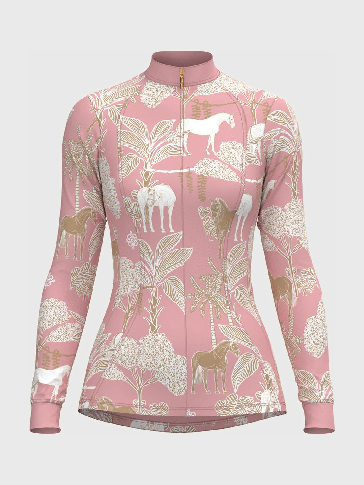 Island Horses Quarter Zip Sun Shirt