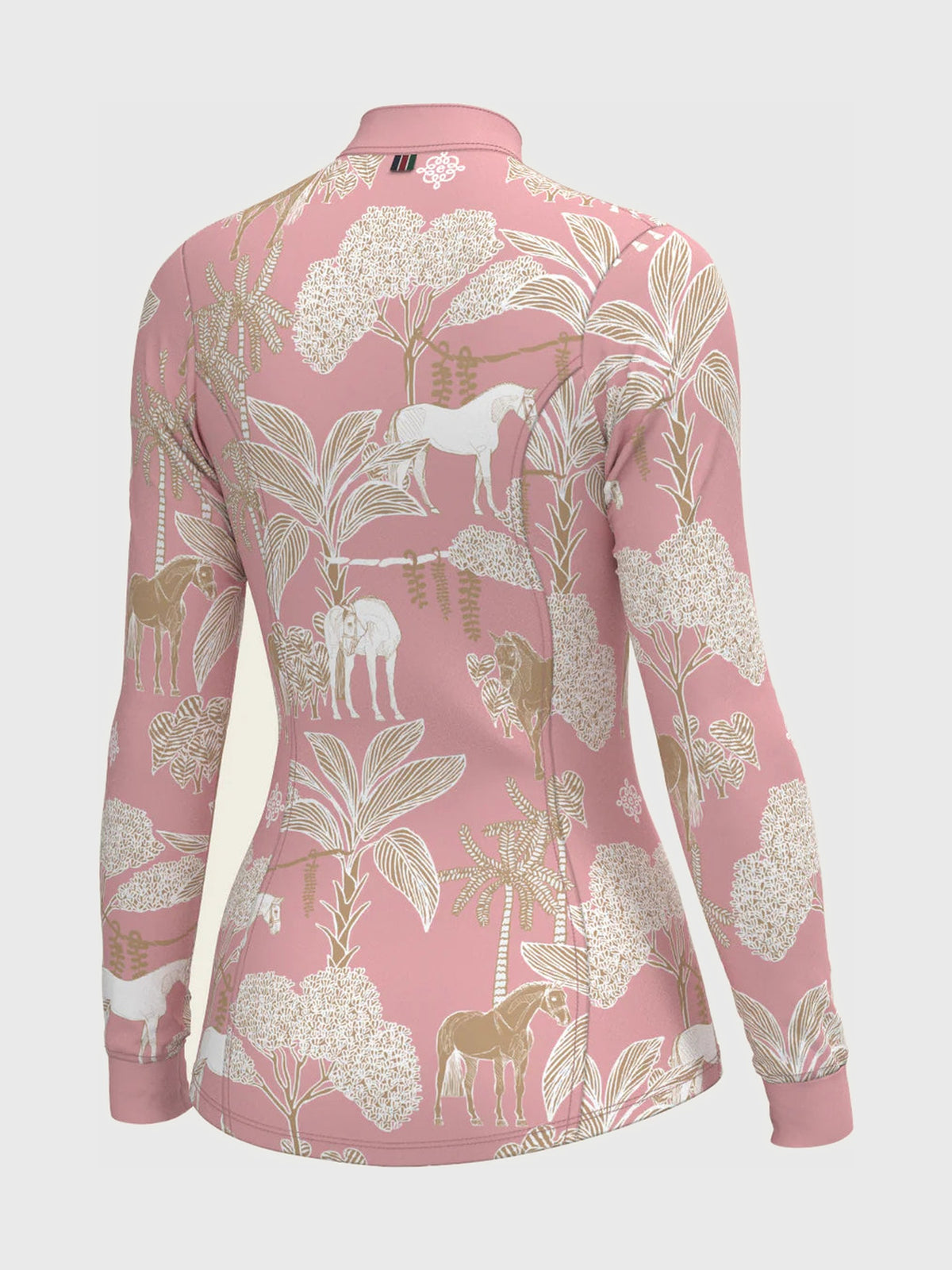 Island Horses Quarter Zip Sun Shirt