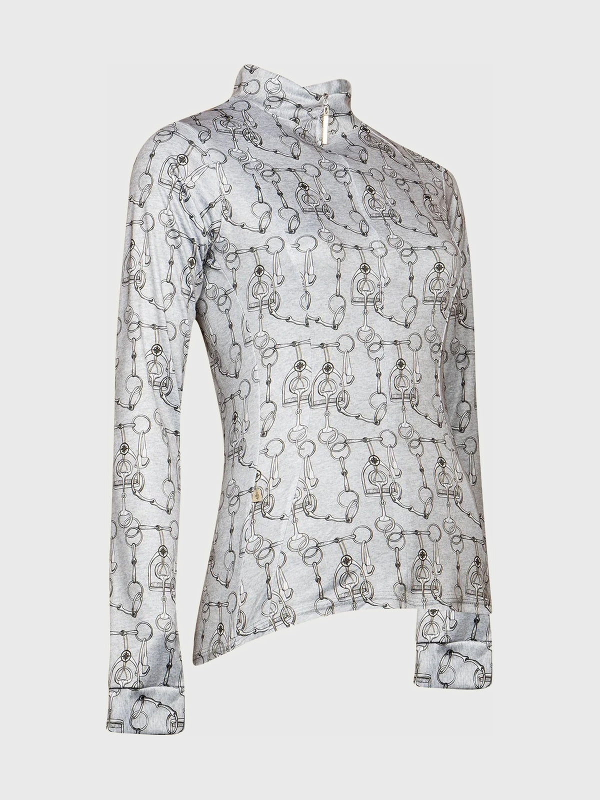 Melange Bits Quarter Zip Sun Shirt