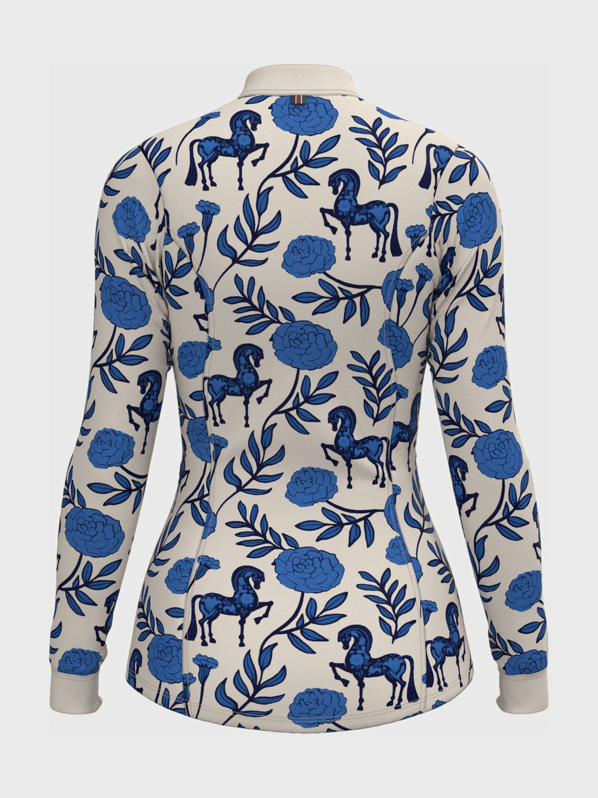 Peony Quarter Zip Sun Shirt