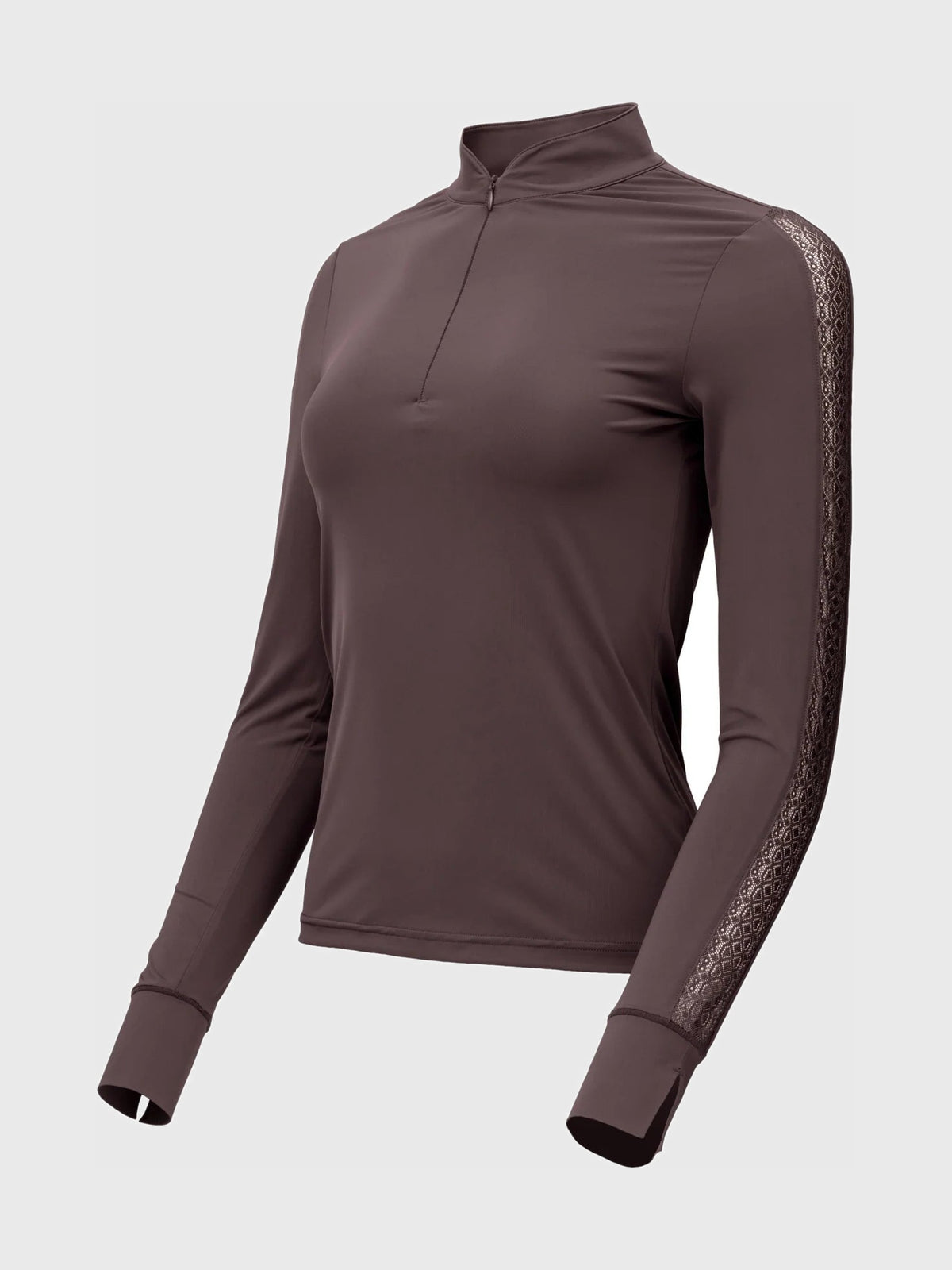Annabelle Long Sleeve Lace Riding Top