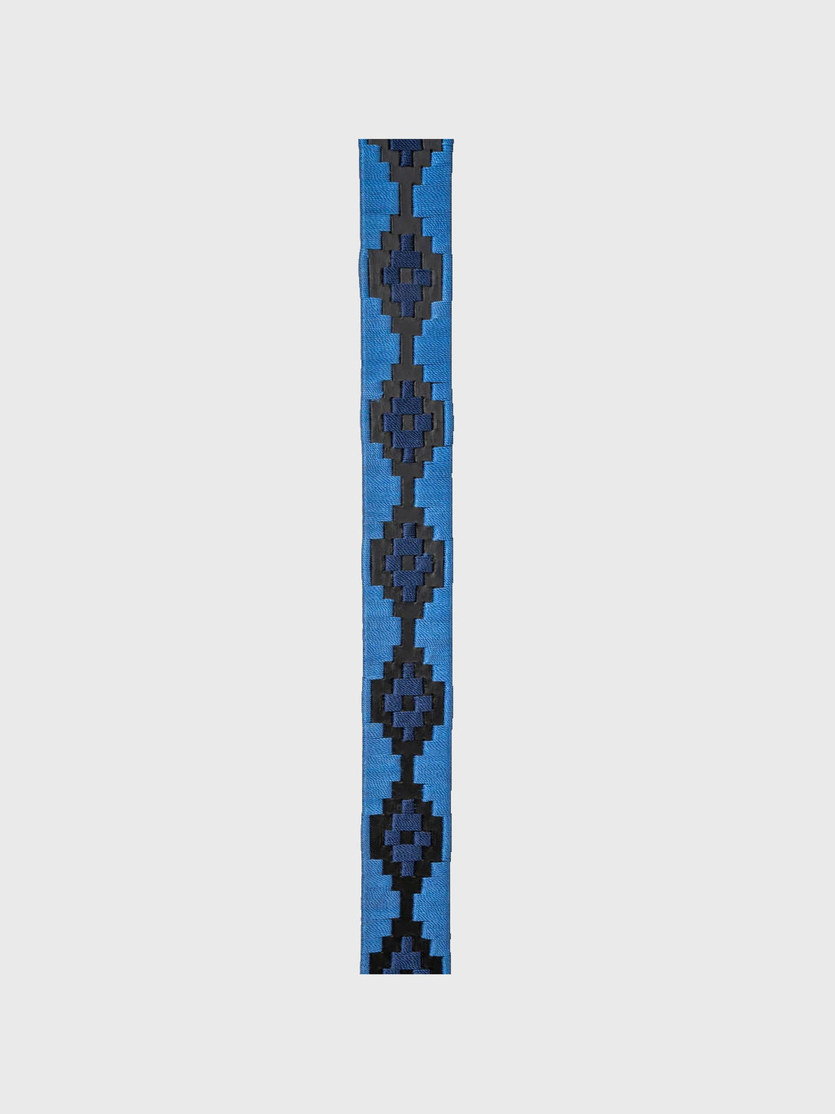 Azul Nocturno Leather Polo Belt
