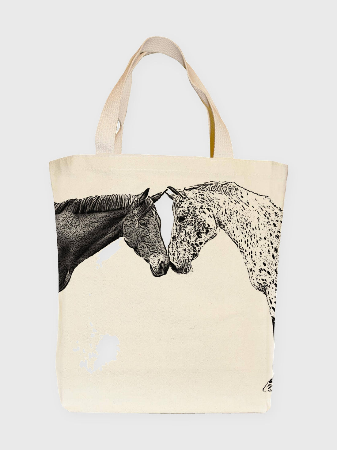 Kissing Horses Small Tote