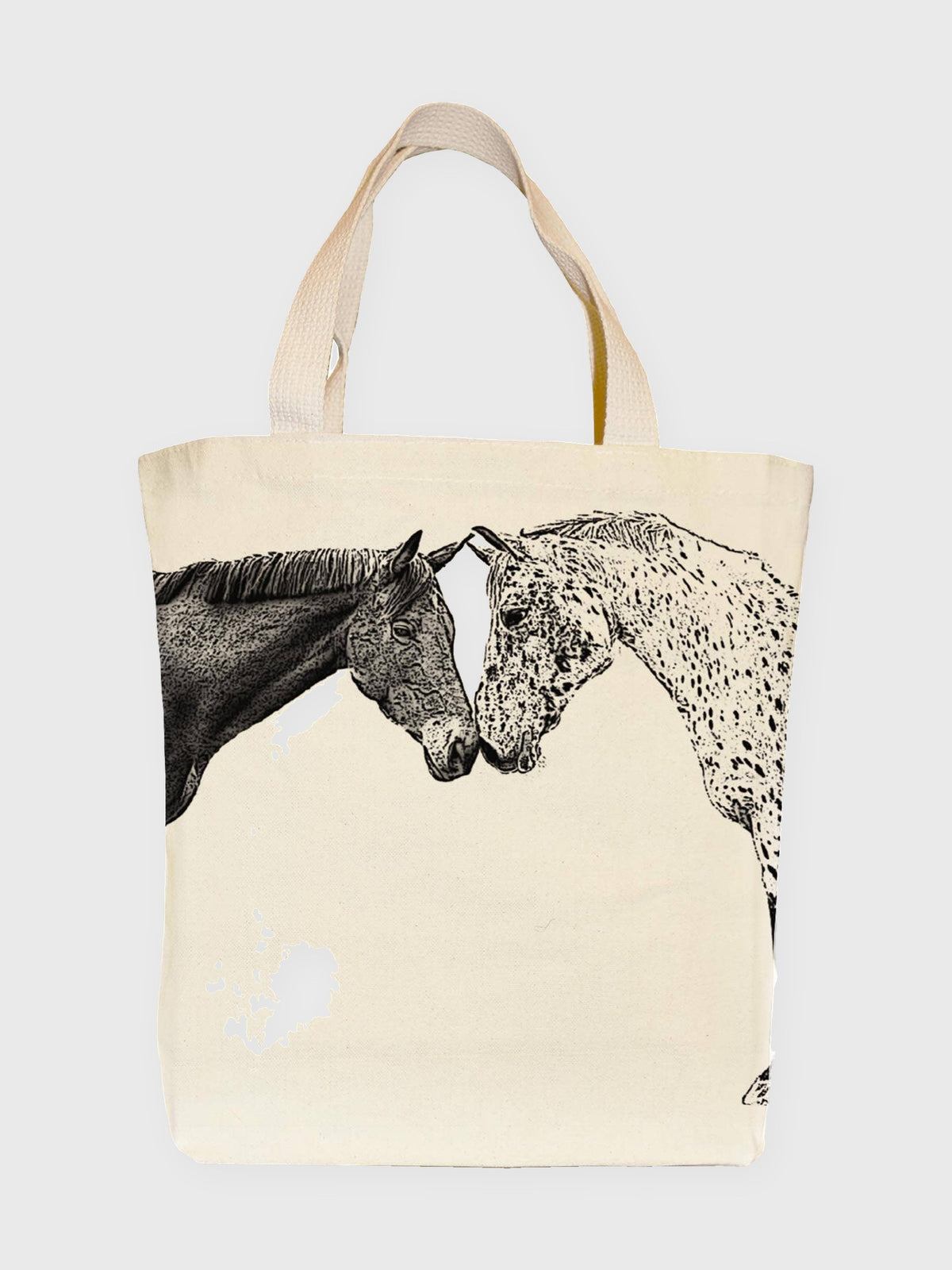 Kissing Horses Small Tote