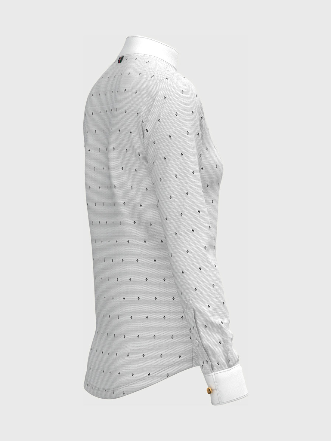 Mosaic 4 Dot Quarter Zip Show Shirt