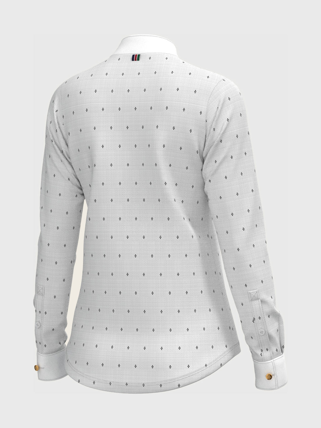 Mosaic 4 Dot Quarter Zip Show Shirt