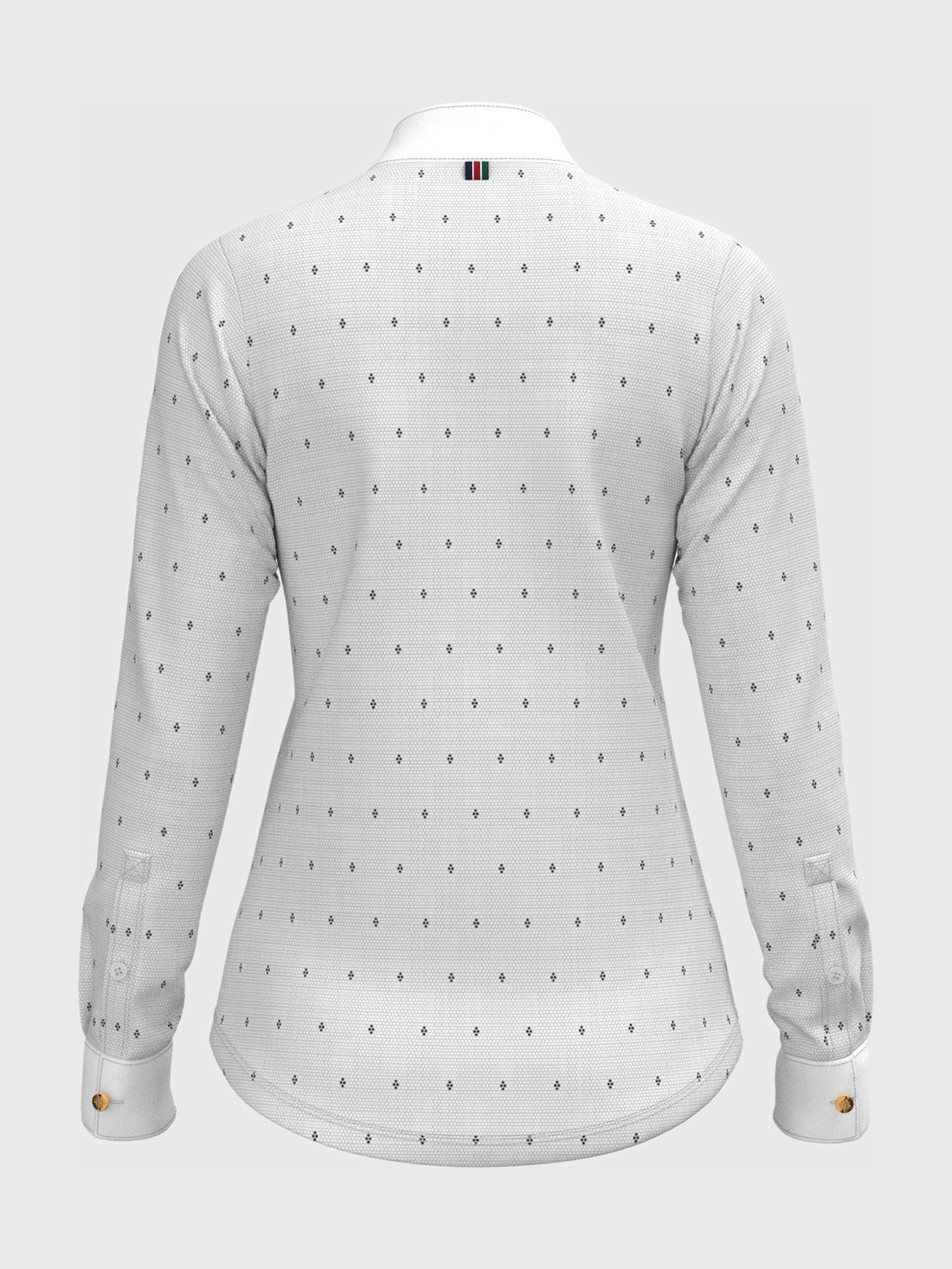 Mosaic 4 Dot Quarter Zip Show Shirt