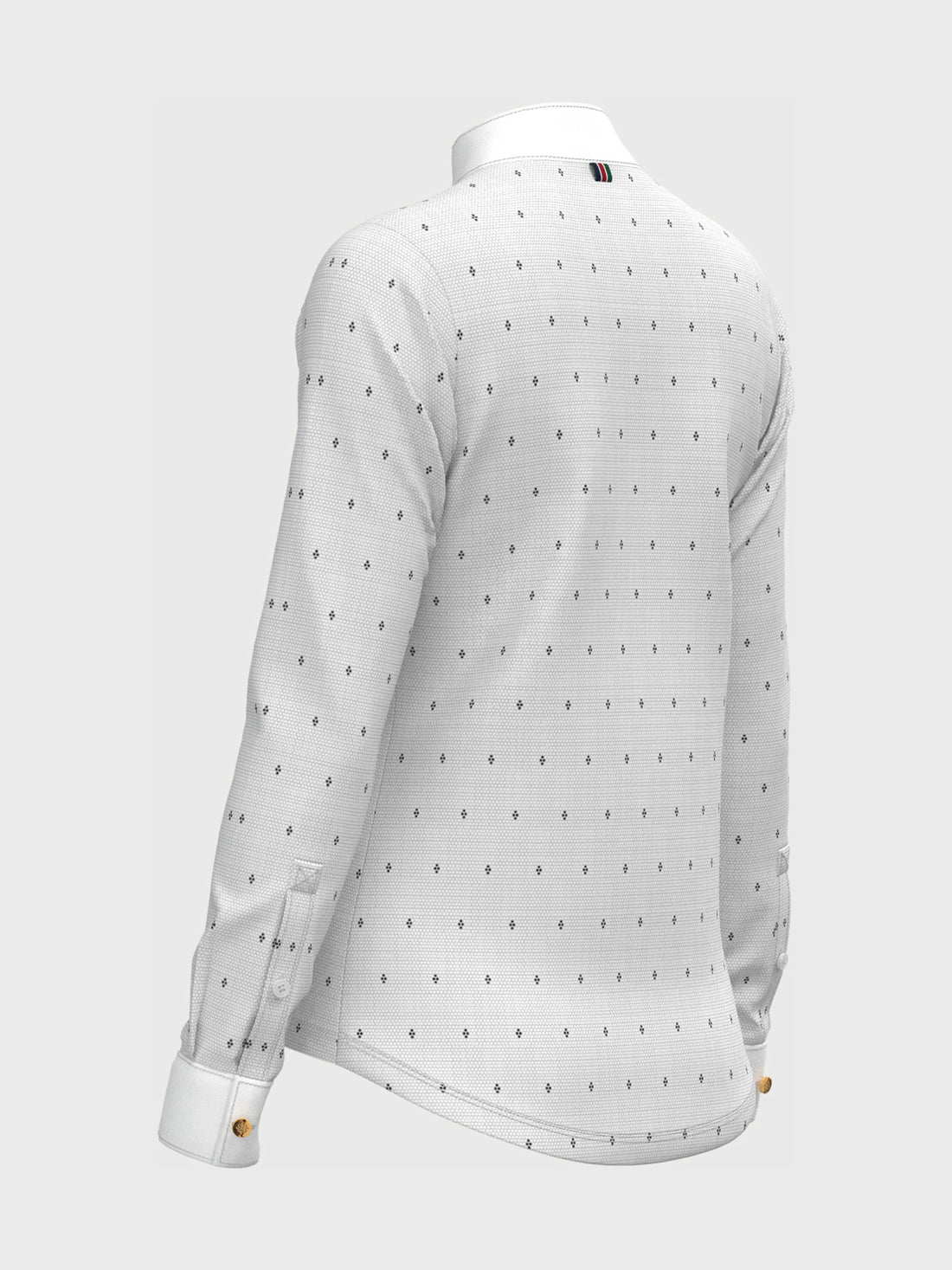 Mosaic 4 Dot Quarter Zip Show Shirt