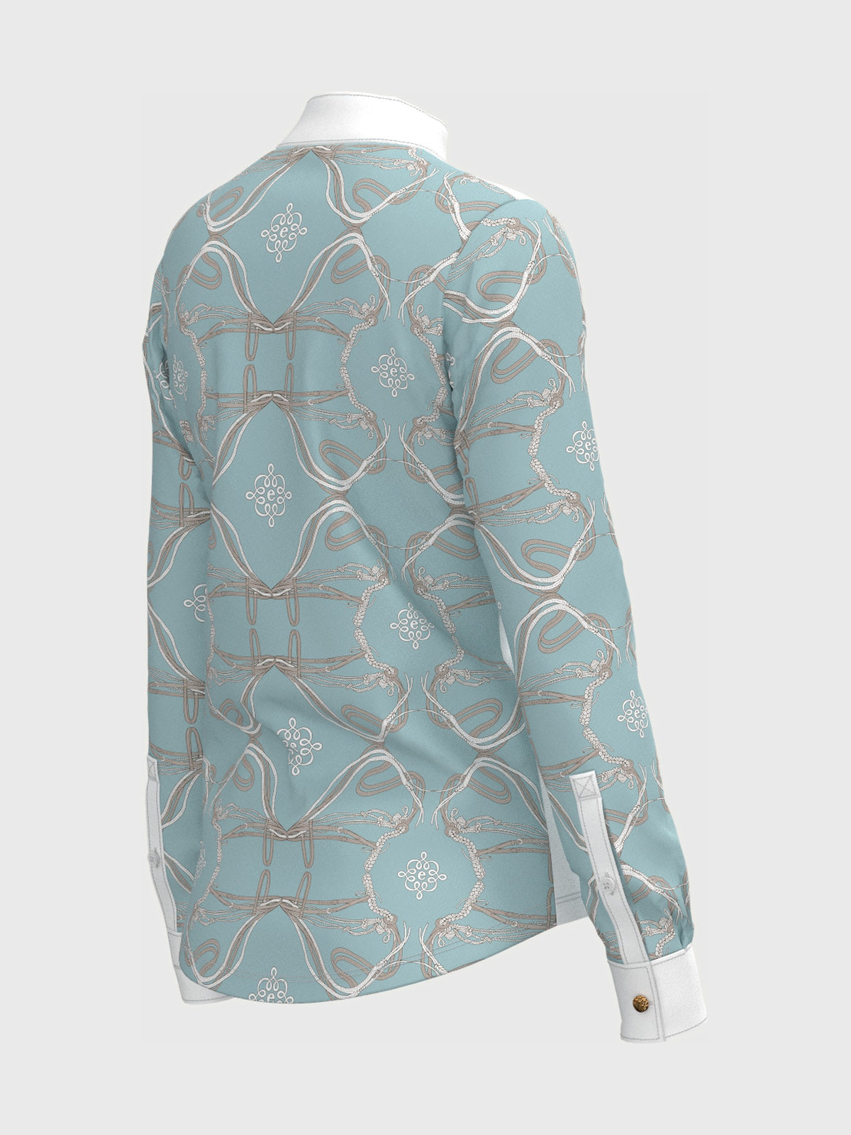 Roped Bridles Long Sleeve Show Shirt