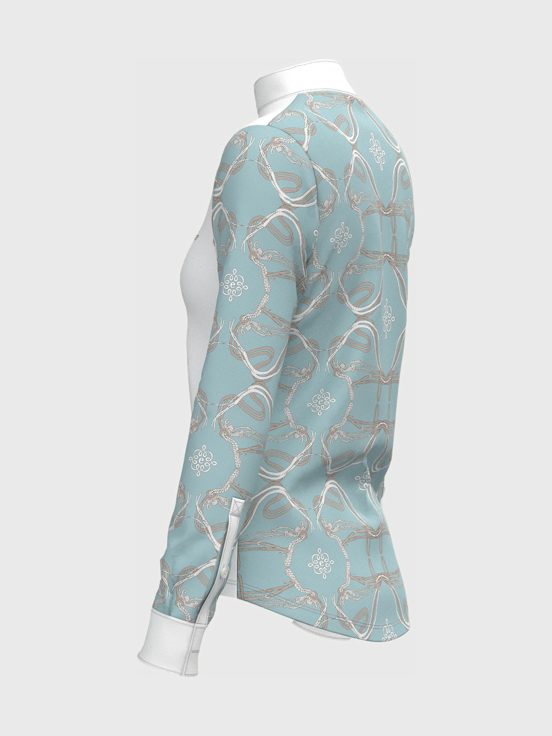 Roped Bridles Long Sleeve Show Shirt