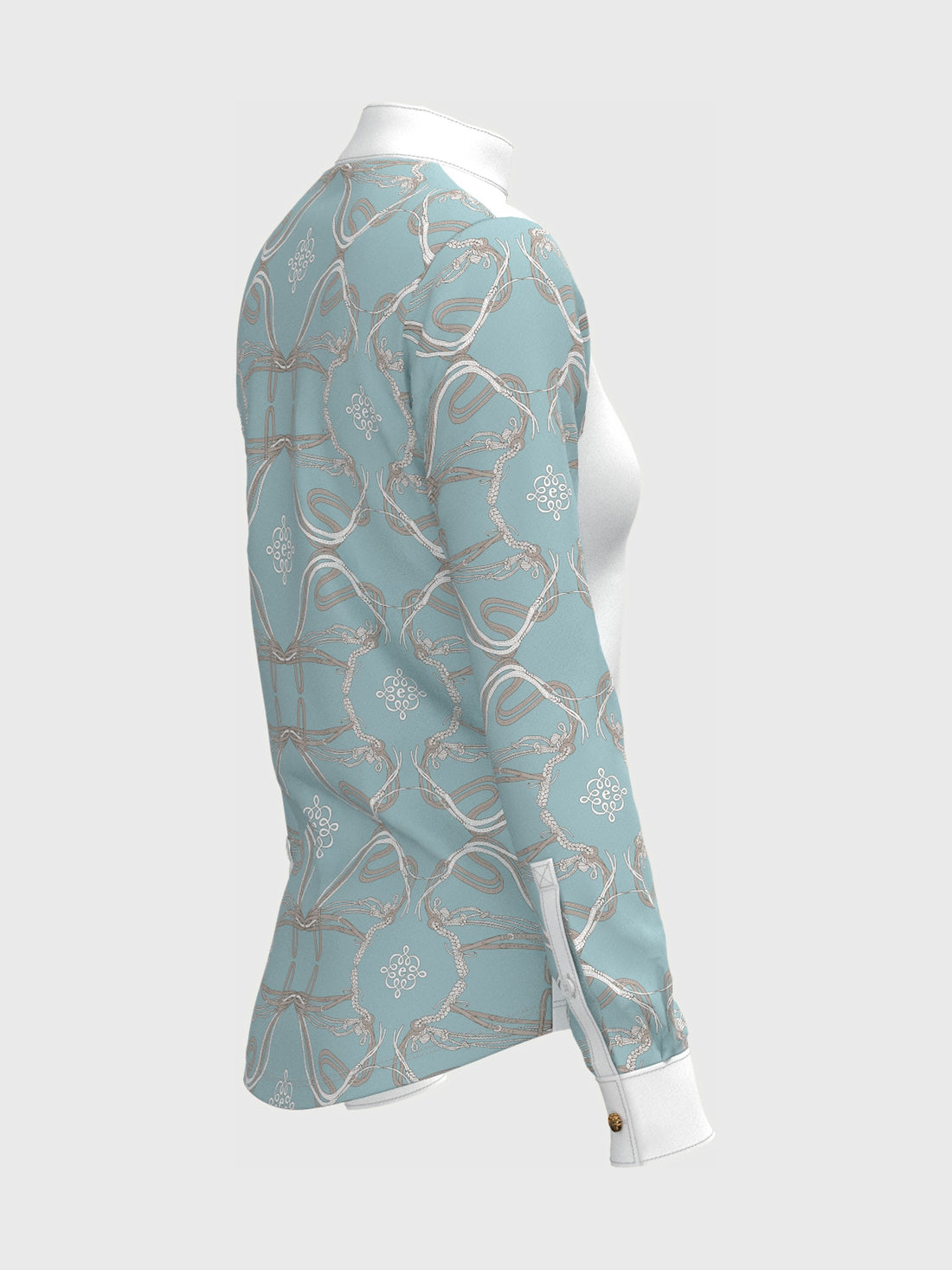 Roped Bridles Long Sleeve Show Shirt