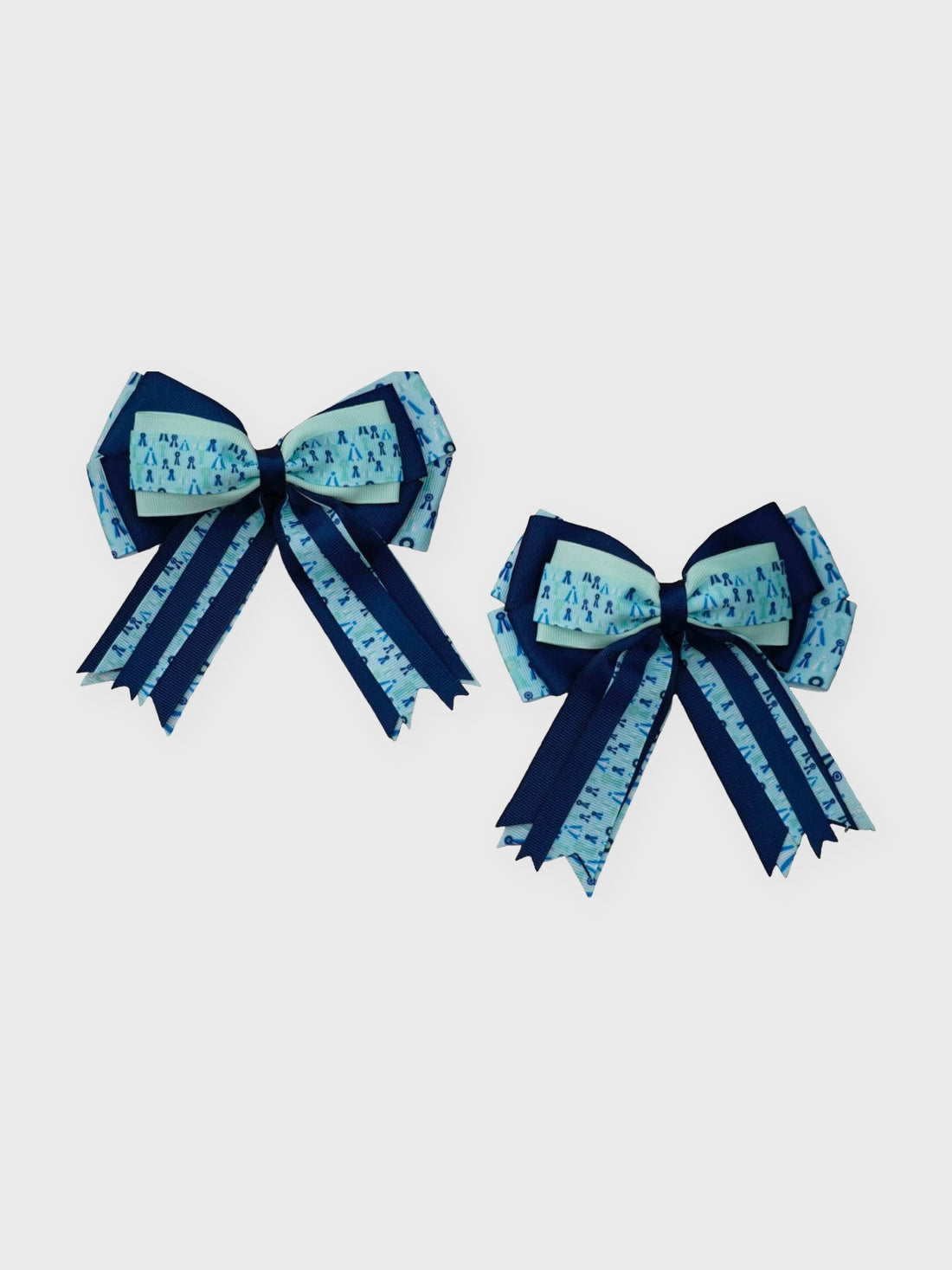 Show Bows – Blue Ribbons