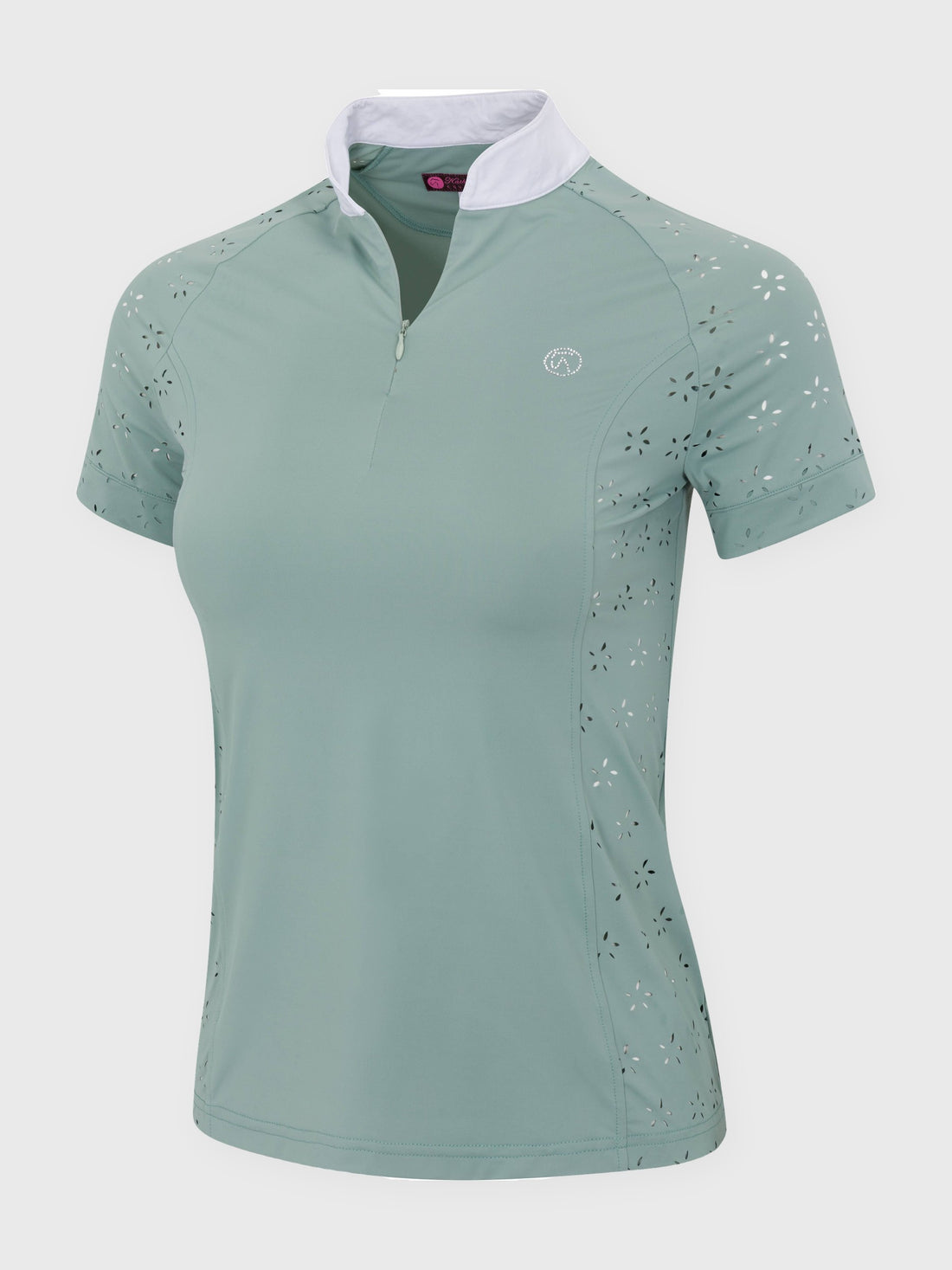 SunPetal Rain Short Sleeve Polo