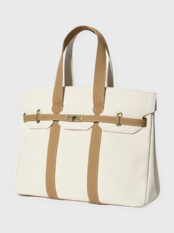 The Luxe Signature Tote – Short Handle