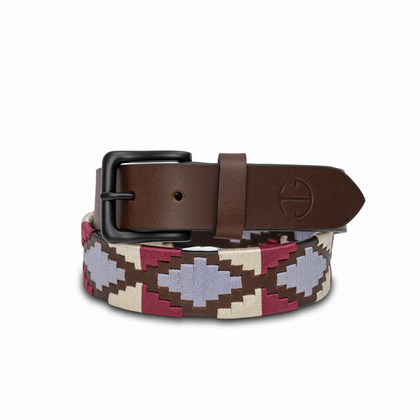 Halter Ego Vinedo Brown Leather Polo Belt