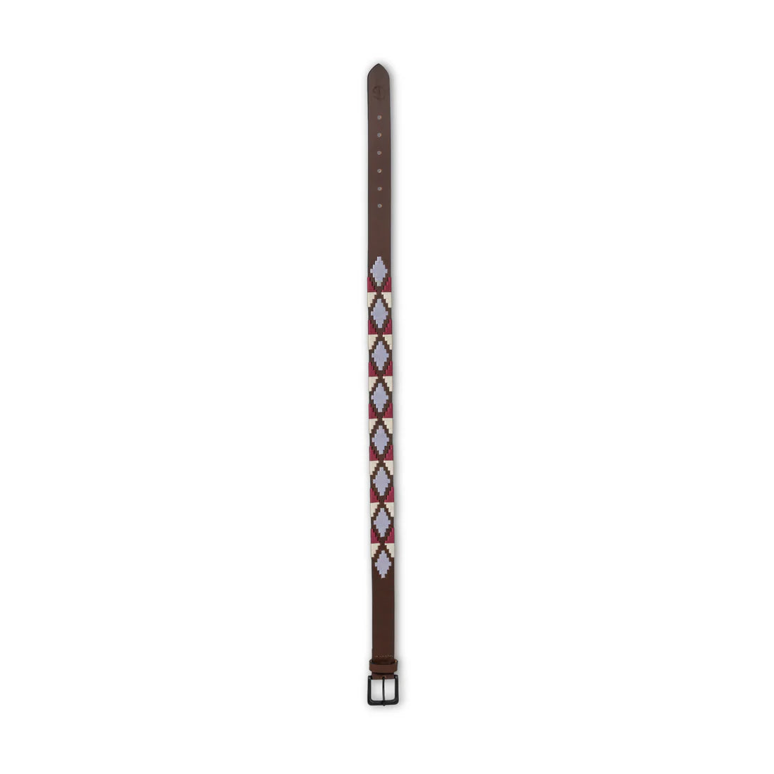 Halter Ego Vinedo Brown Leather Polo Belt